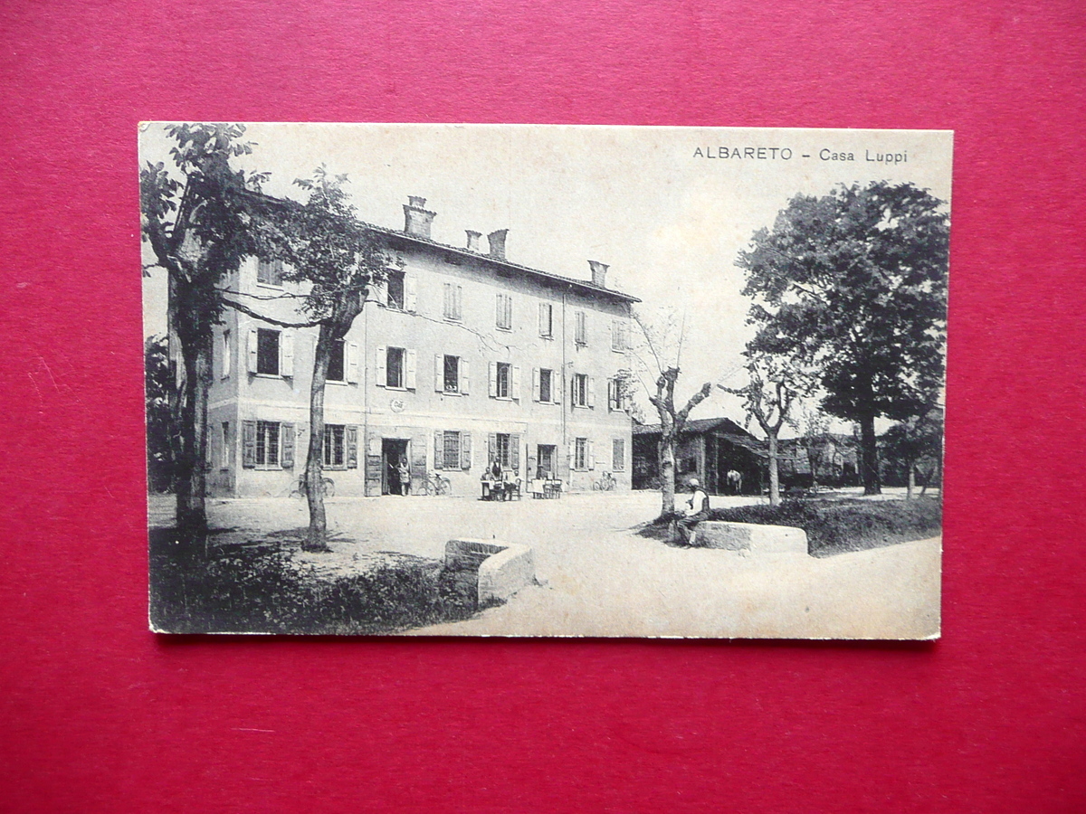 Cartolina Albareto Modena Casa Luppi Non Viaggiata Anni '20 Originale