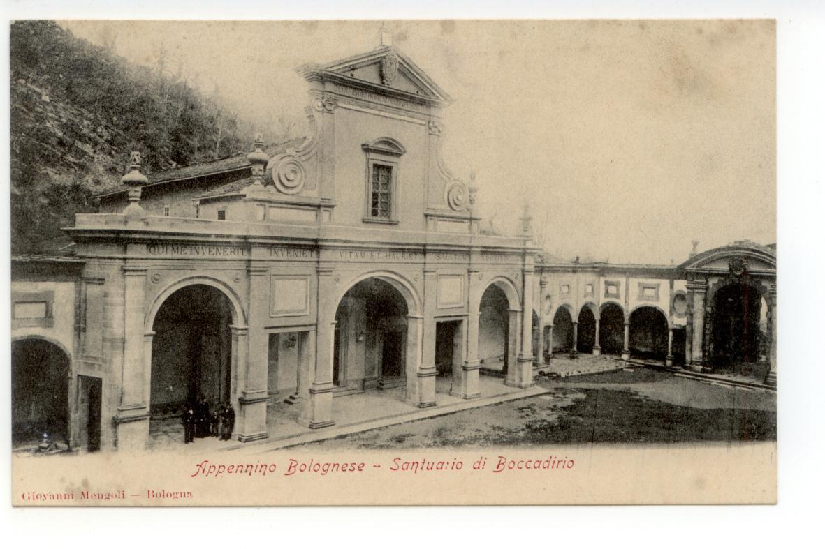 Cartolina Appennino Bolognese Santuario di Boccadirio non viaggiata Bologna