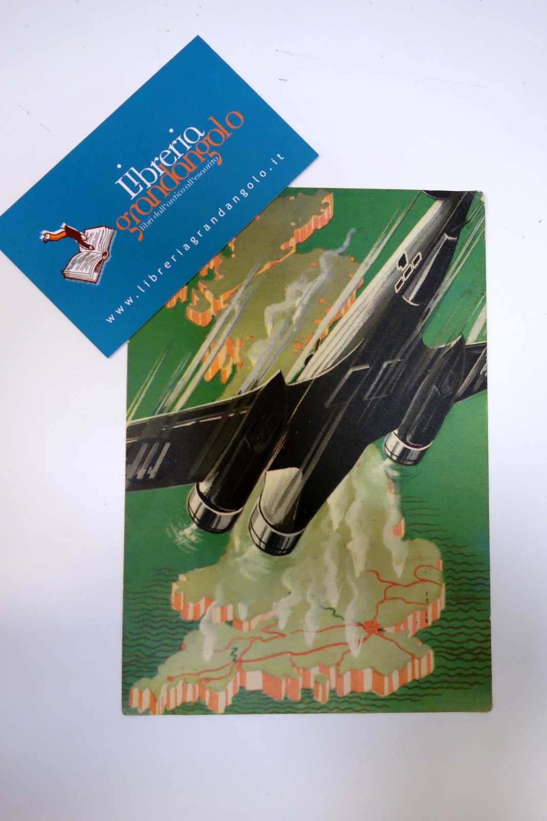 Cartolina Arma Aeronautica viaggiata anni '40