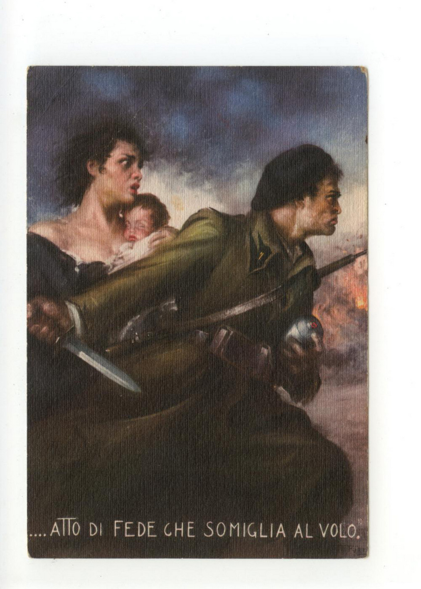 Cartolina Atto di Fede Che Somiglia al Volo non viaggiata …