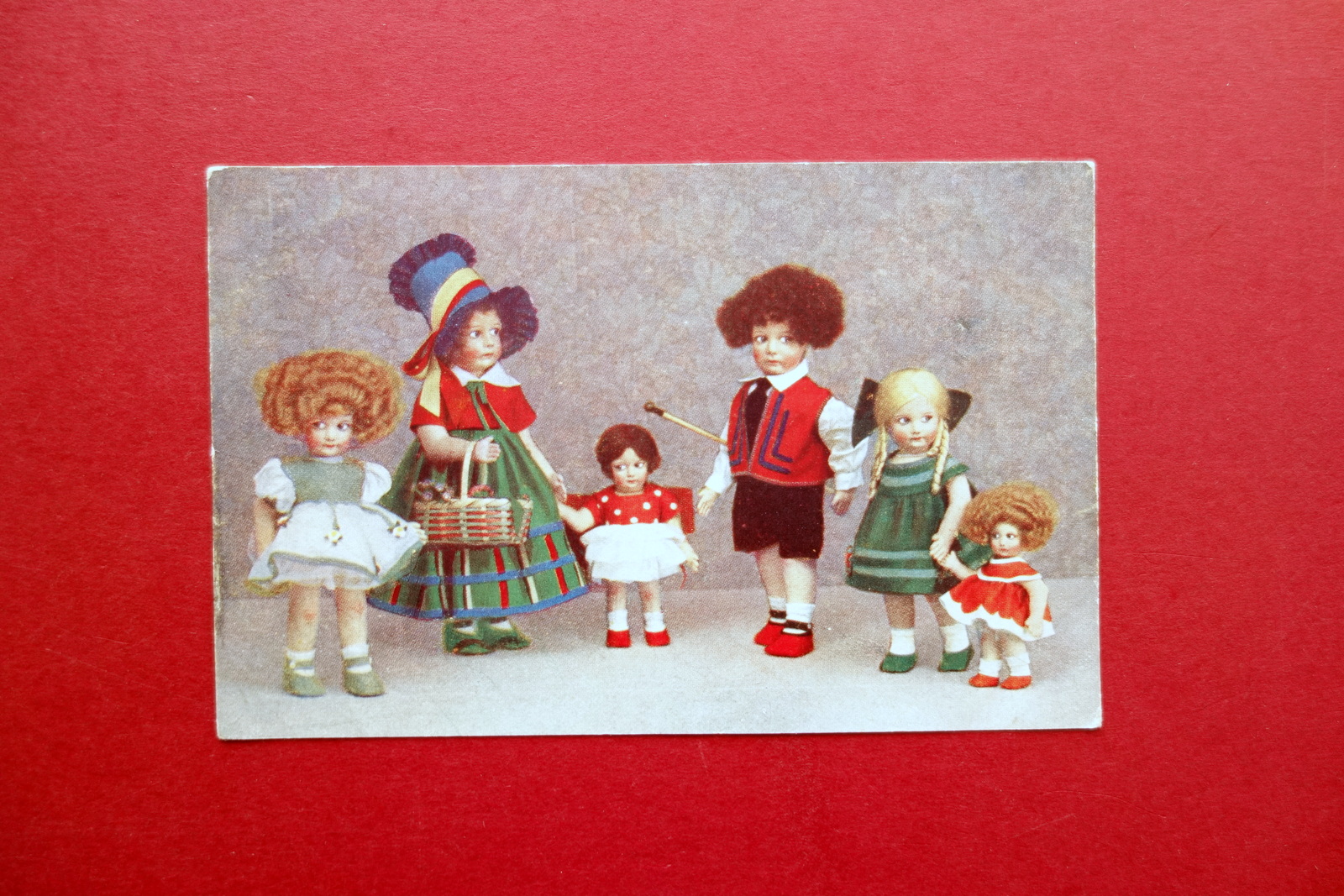 Cartolina Bambole Lena Illustrata a Colori Non Viaggiata Anni '30 …