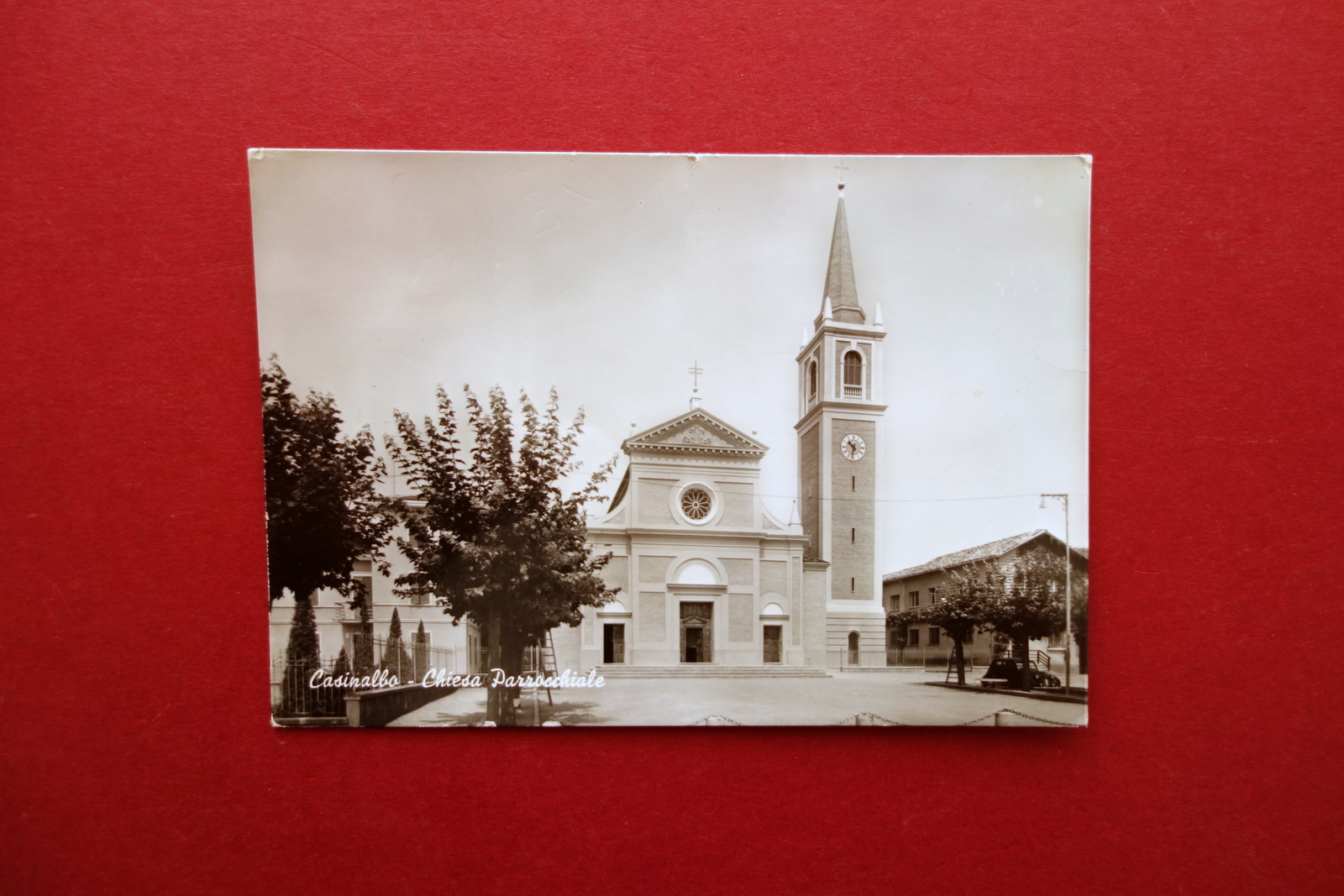 Cartolina Casinalbo Chiesa Parrocchiale Non Viaggiata Anni '50 - '60