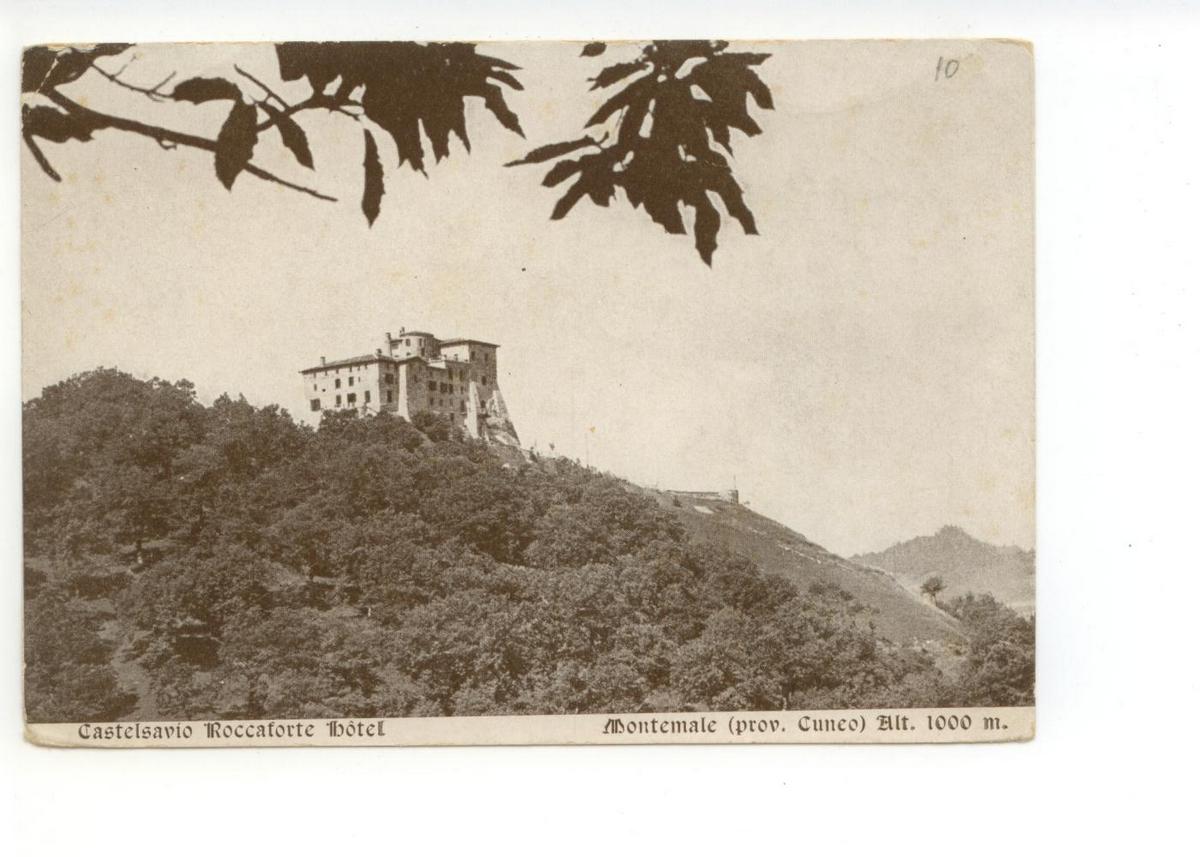 Cartolina Castelsavio Roccaforte Hotel Montemale Cuneo non viaggiata