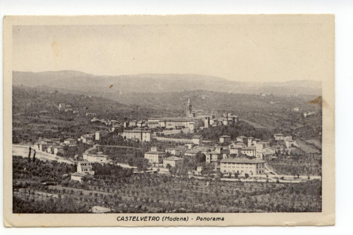Cartolina Castelvetro Modena Panorama non viaggiata