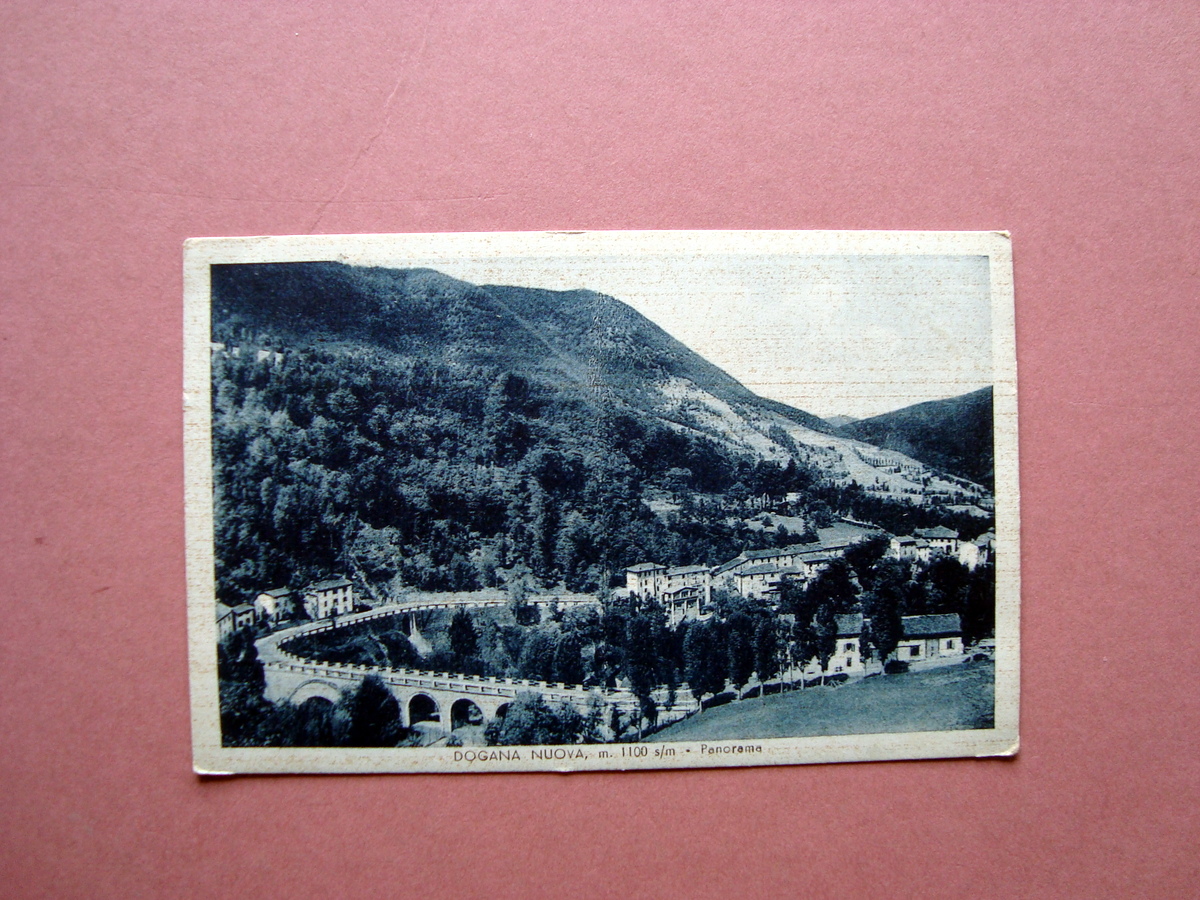 Cartolina Dogana Nuova Panorama 1938 Viaggiata