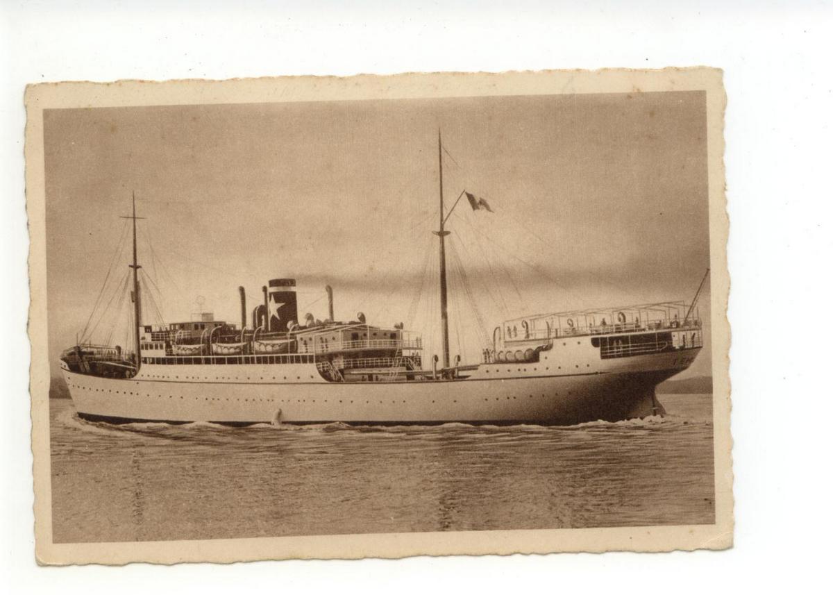 Cartolina Ignazio Messina & C. Genova non viaggiata Tembien impero …