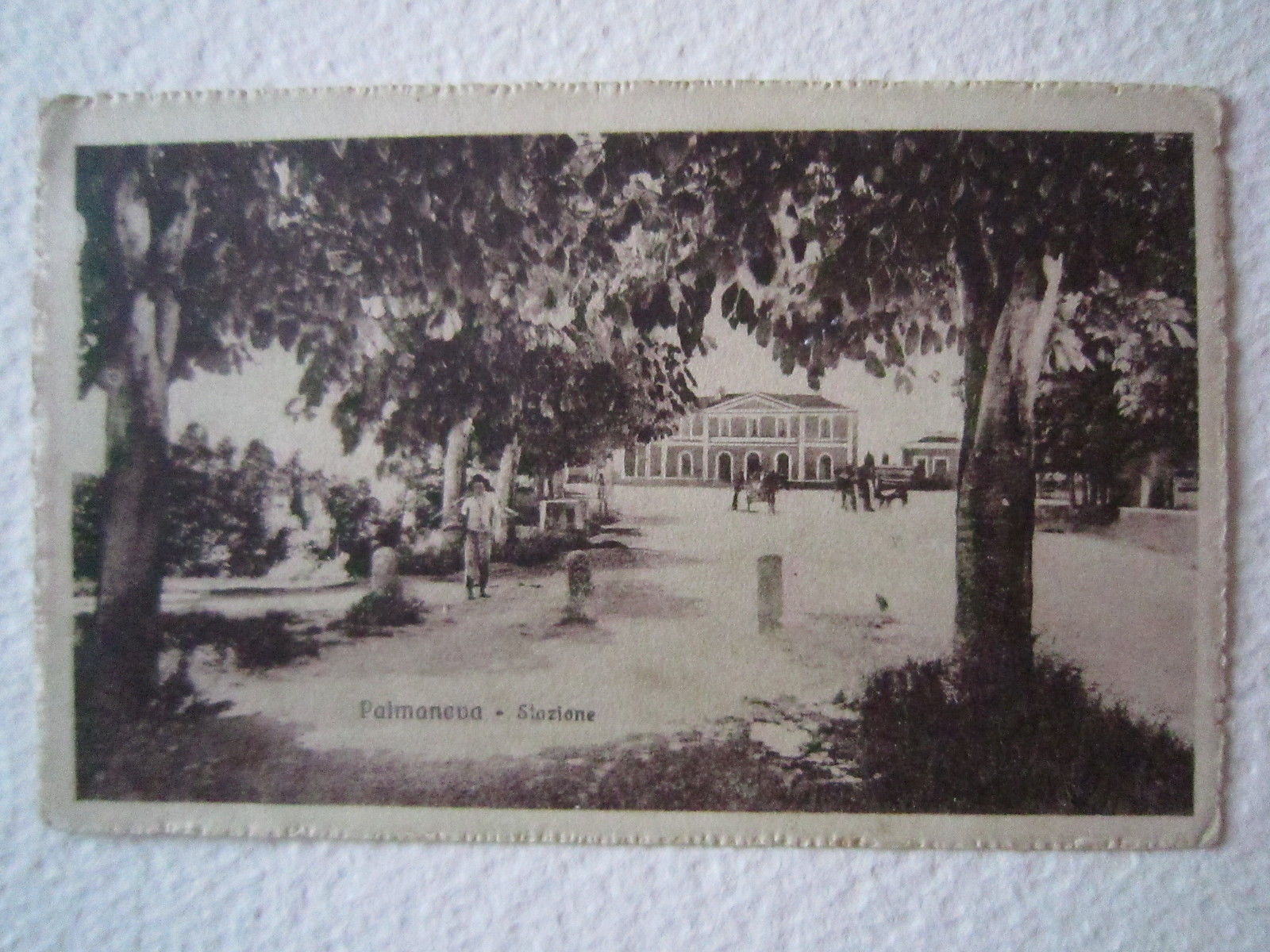 Cartolina Locale 1917 Friuli Venezia Giulia Udine Palmanova Stazione