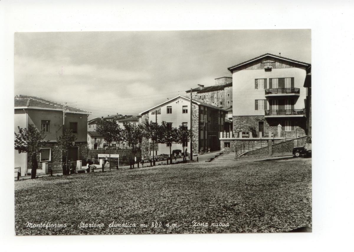 Cartolina Montefiorino Stazione Climatica Zona Nuova viaggiata 1961 Modena