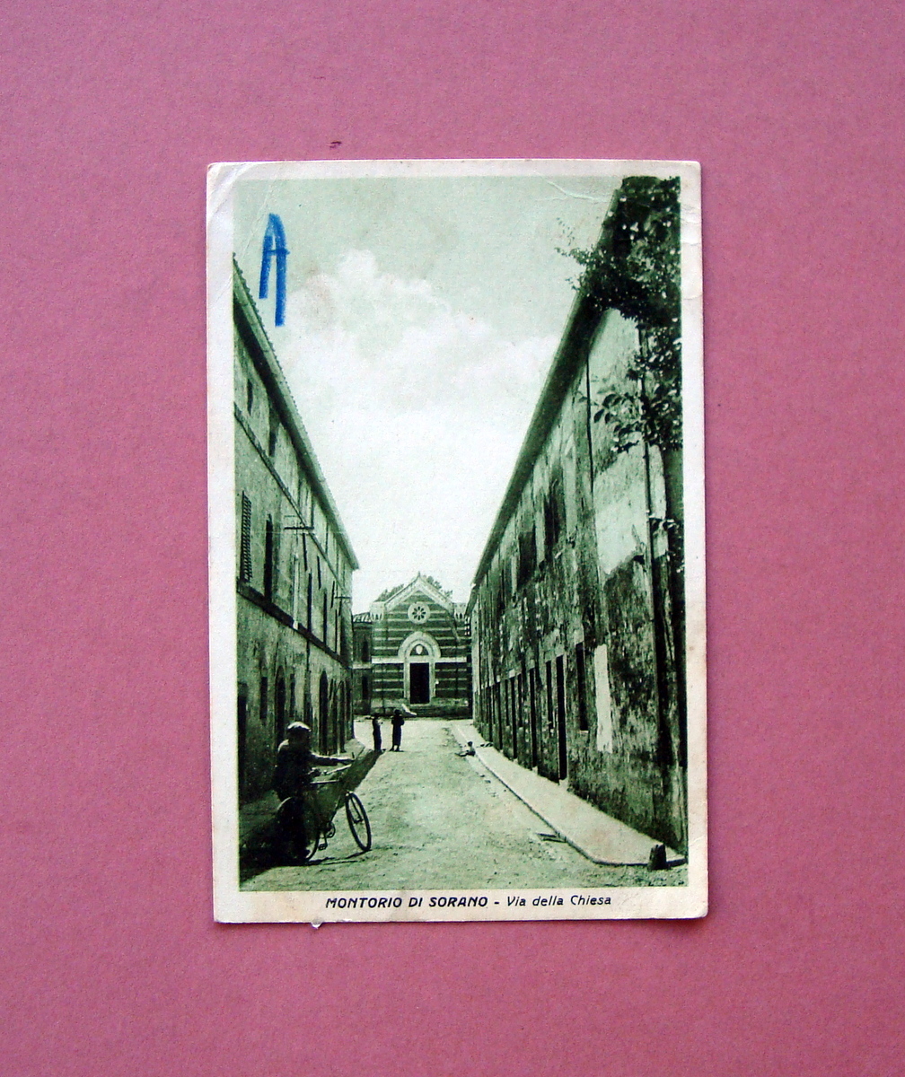 Cartolina Montorio di Sorano 1941 viaggiata