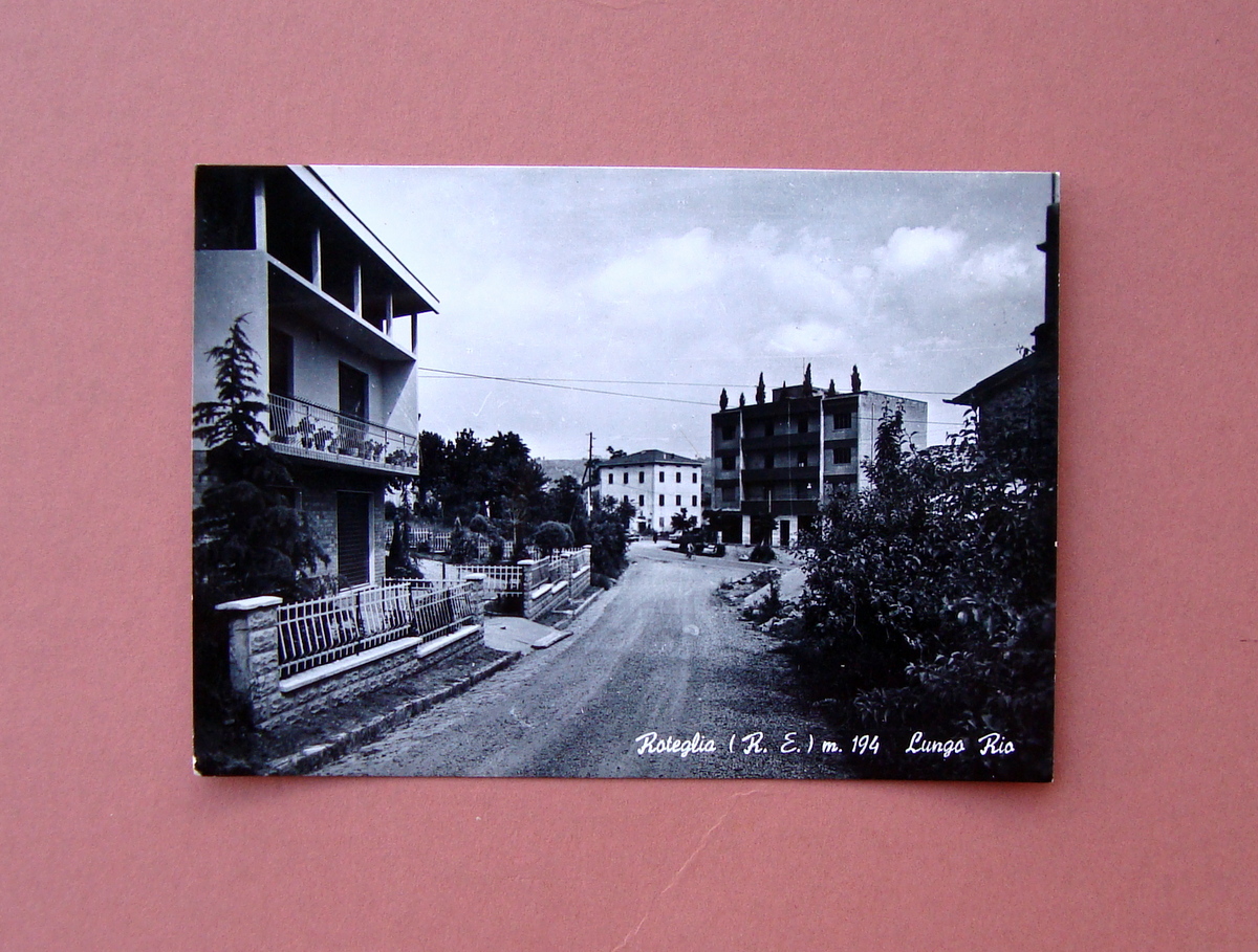Cartolina Roteglia Reggio Emilia 1967 Panorama viaggiata
