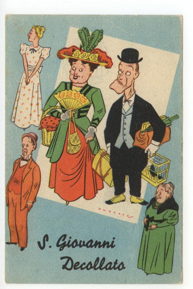 Cartolina S. Giovanni Decollato Capitani Film TotÚ 1940 non viaggiata …