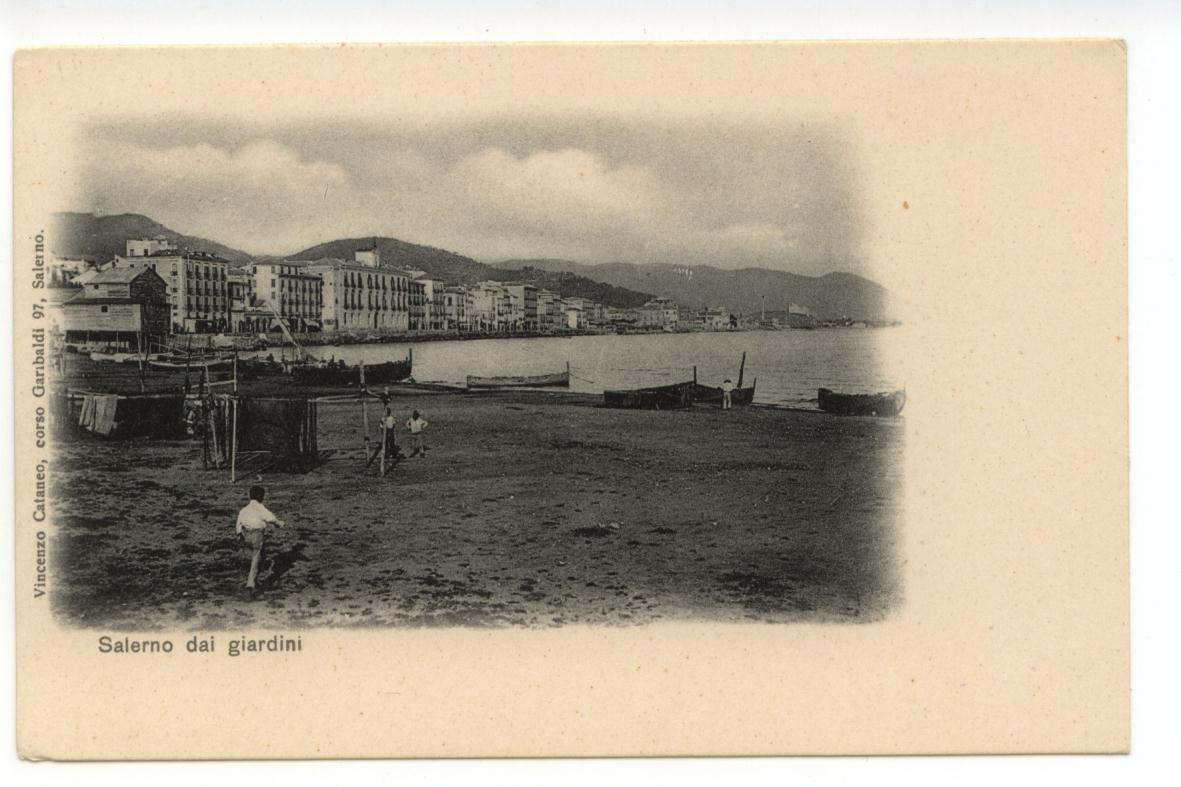 Cartolina Salerno dai Giardini non viaggiata