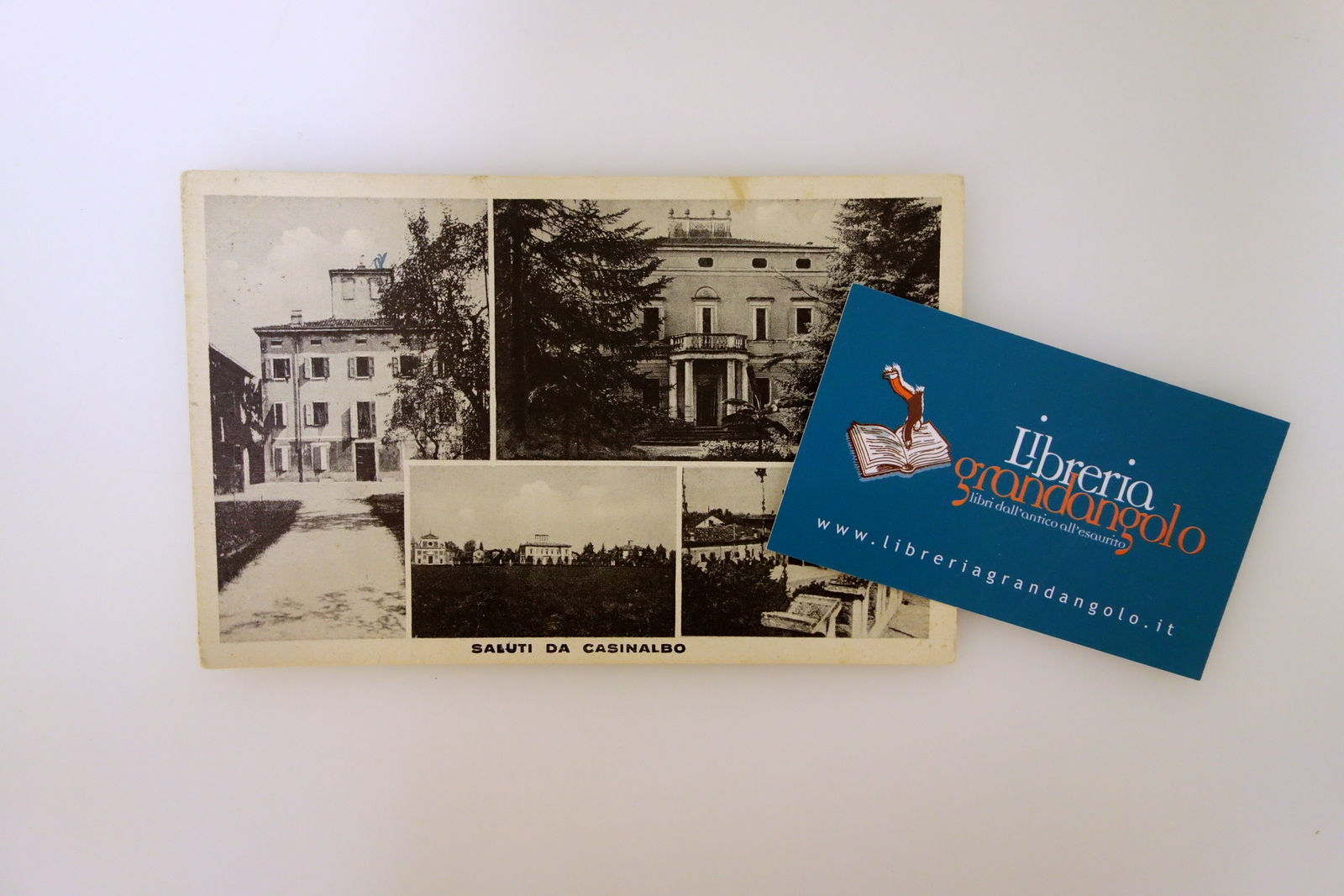 Cartolina Saluti da Casinalbo Modena Viaggiata 1952 ma anteriore