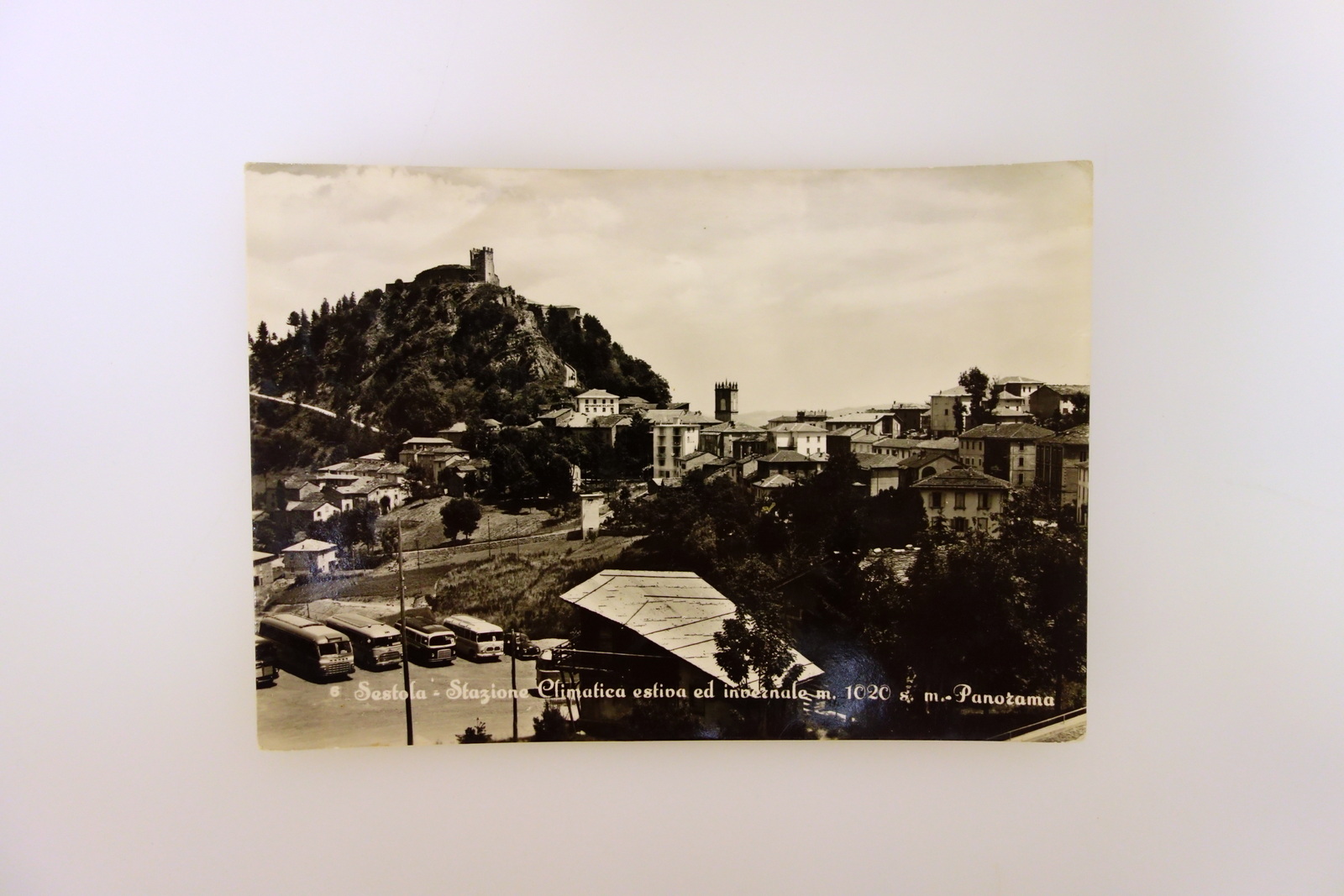 Cartolina Sestola Modena Panorama Viaggiata 1955