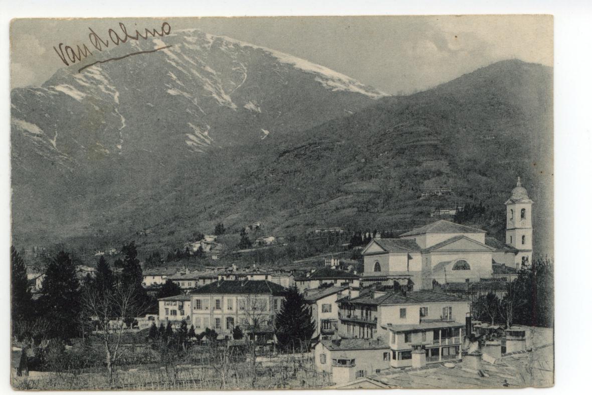 Cartolina Torre Pellice 1922 viaggiata Torino