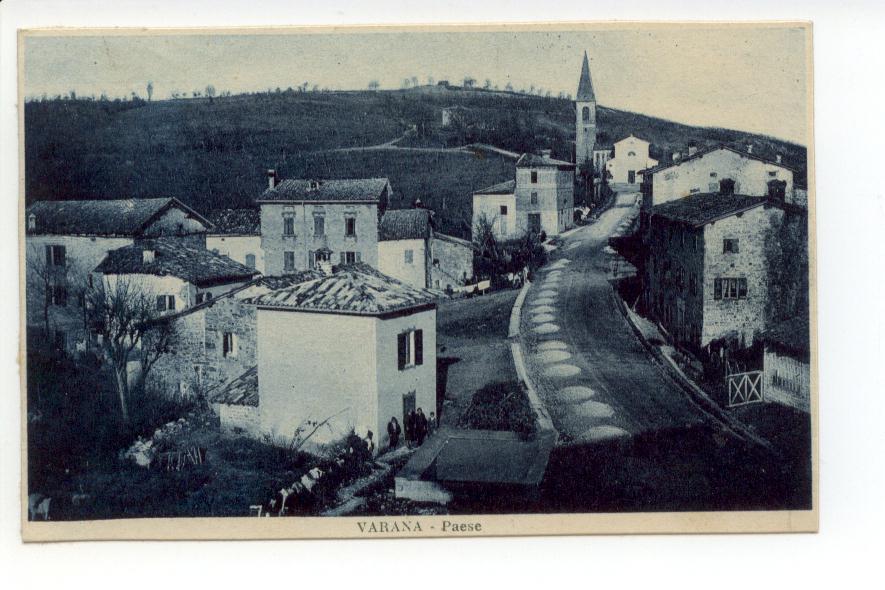 Cartolina Varana Paese viaggiata 1934