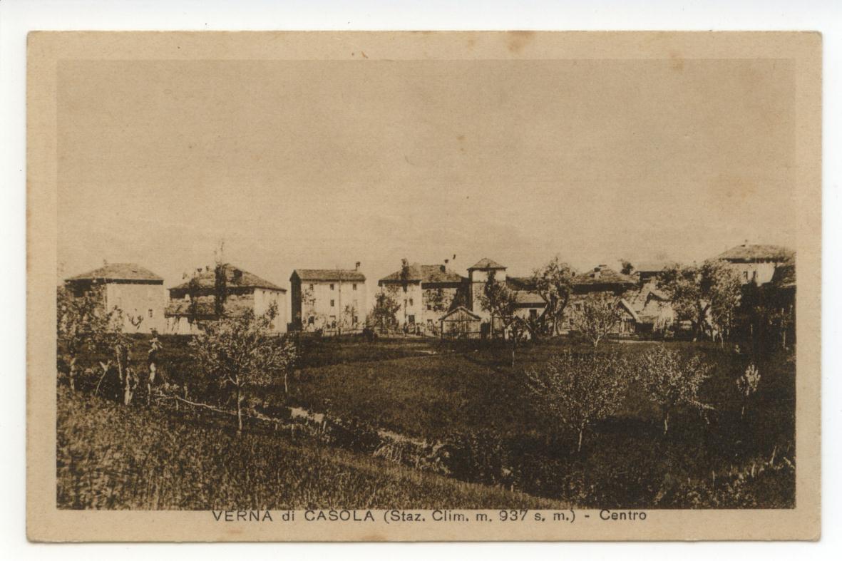 Cartolina Verna di Casola Centro non viaggiata