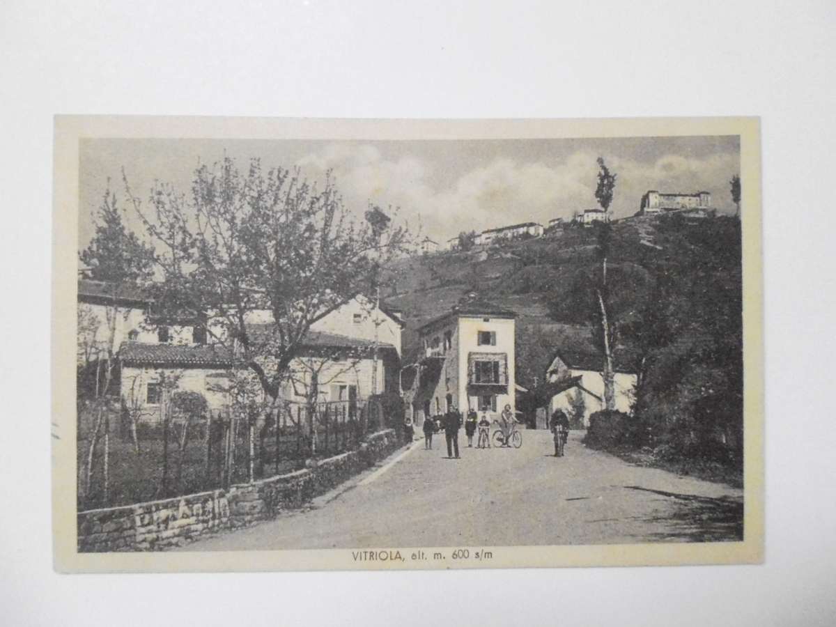 Cartolina Vitriola 1937 viaggiata Modena