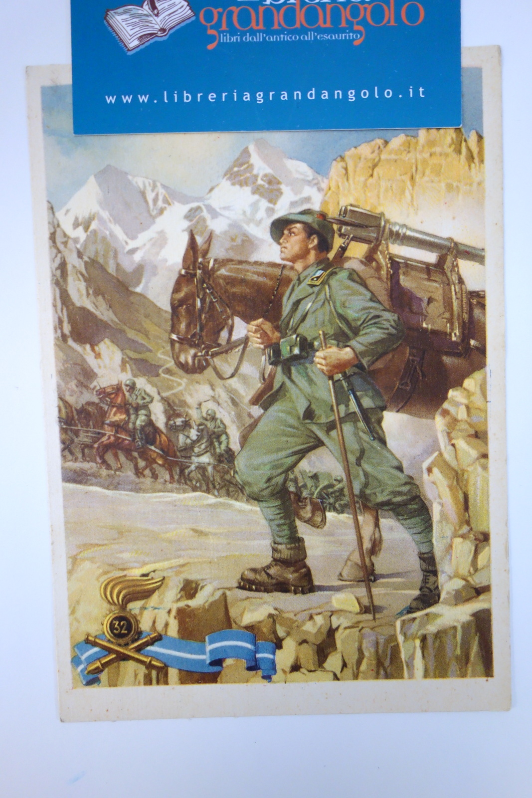 Cartolina XII Divisione Brigata Casale Pavia 1916 Zona di Guerra …