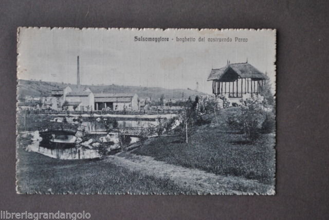Cartoline Emilia Salsomaggiore Parco Lago Presa di Gorizia Militaria Guerra …
