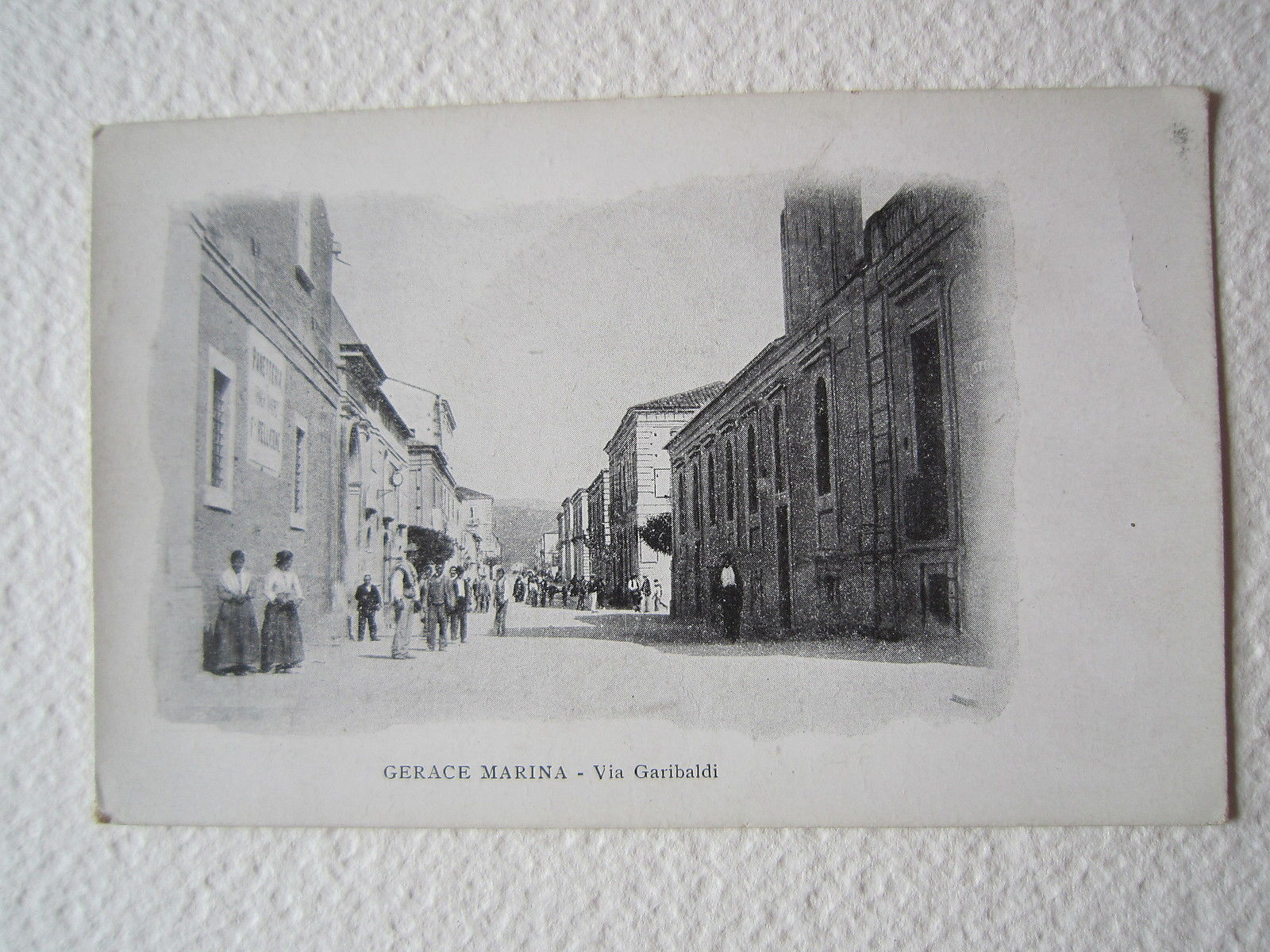 Cartoline Locale Primi '900 Gerace Marina Via Garibaldi Locri Reggio …