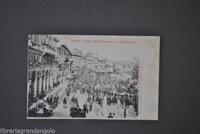 Cartoline Veneto Verona Piazza Vittorio Emanuele Bra Arena Musica Lirica …