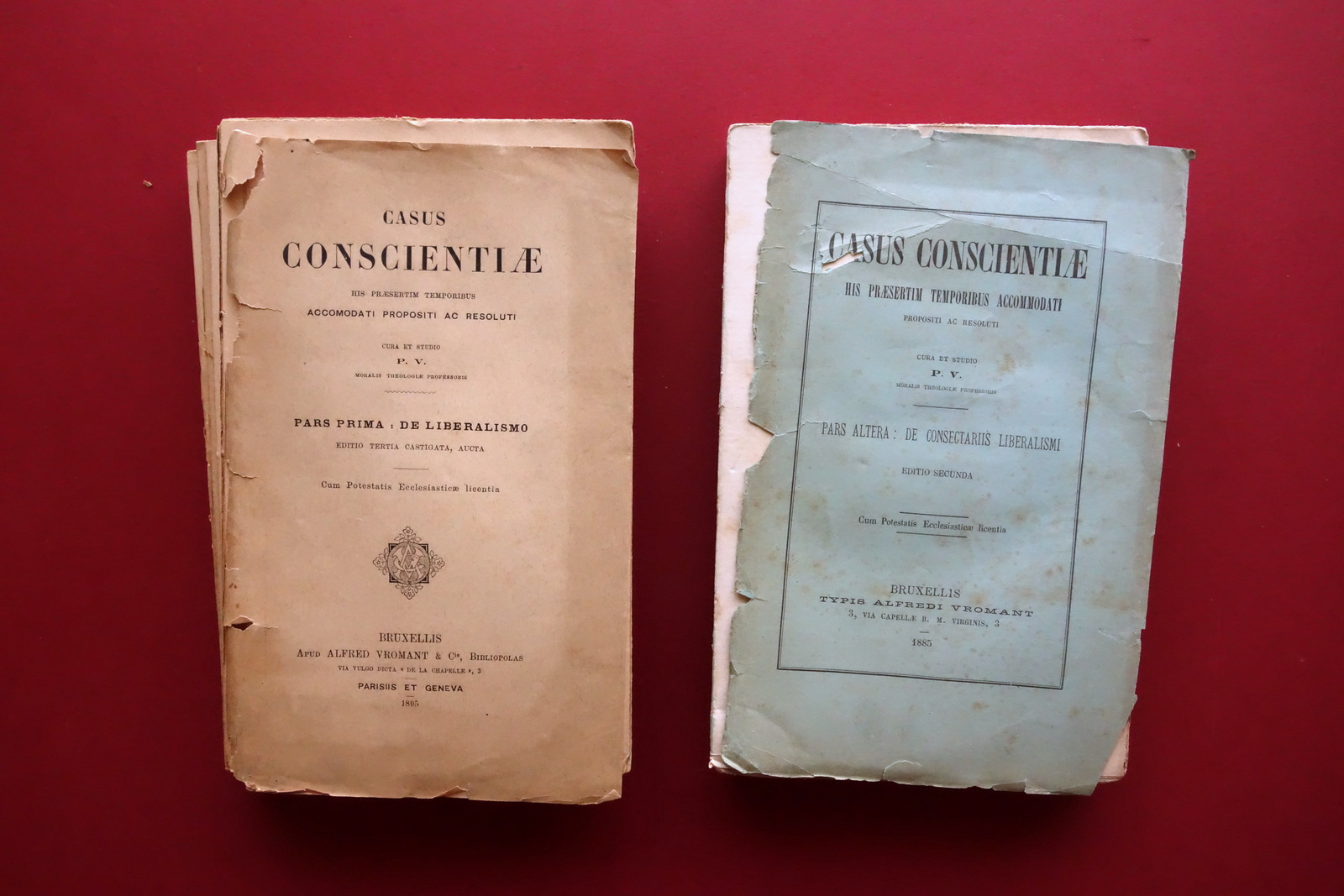 Casus Conscientiae His Praesertim Temporibus Apud Alfred Vromant 1885-95 2 …