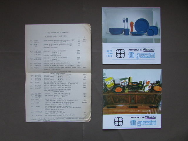 Cataloghi Guzzini 1967 1968 Plexiglas Ciclostilato Novit‡ Macef Casa Design