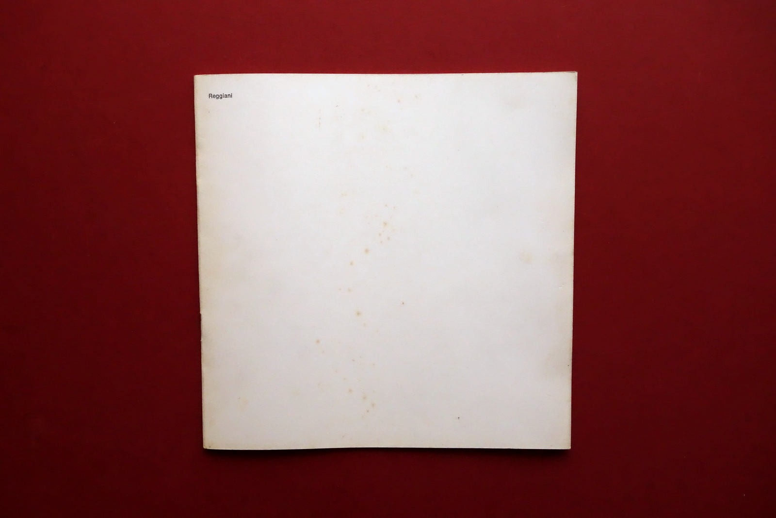 Catalogo Mauro Reggiani Galleria La Polena Genova 1968 Argan Leonardi …