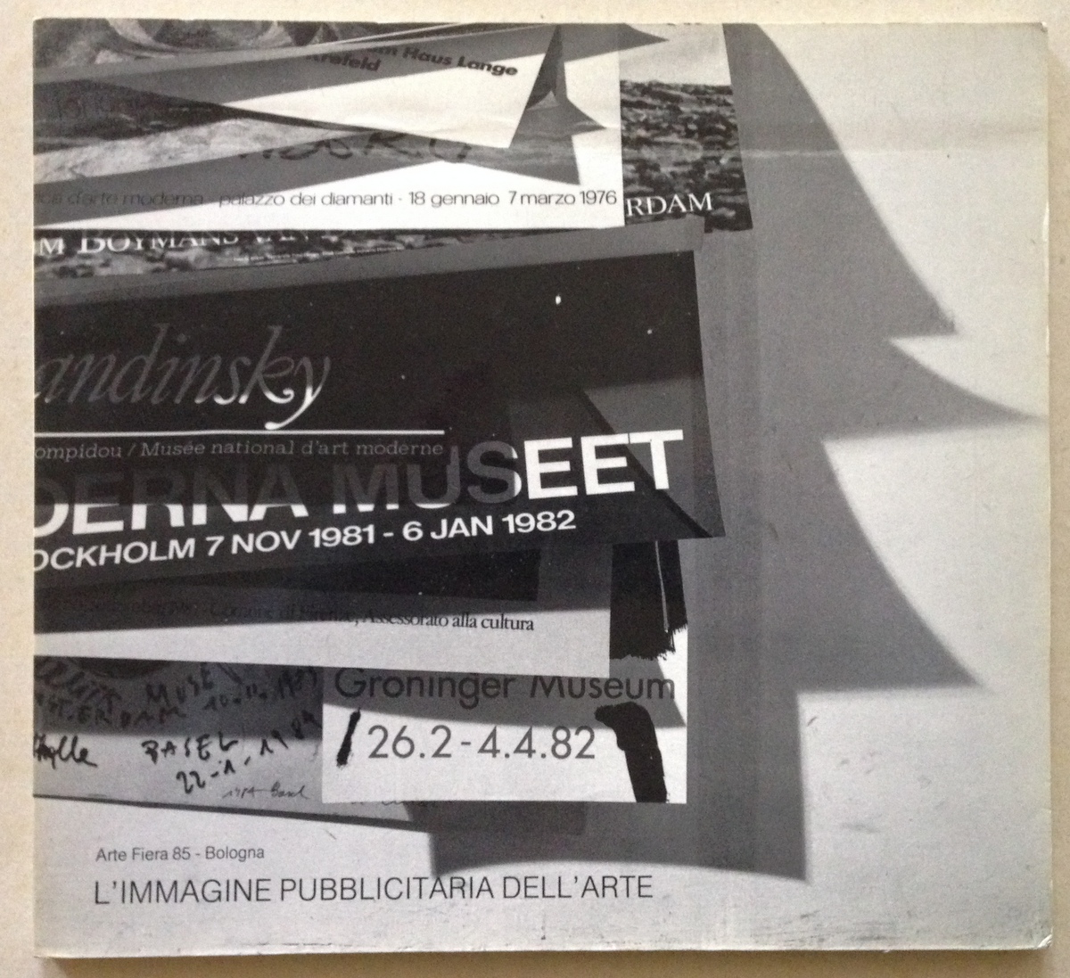 Catalogo Mostra L'Immagine Pubblicitaria Dell'Arte Arte Fiera Bologna 1985