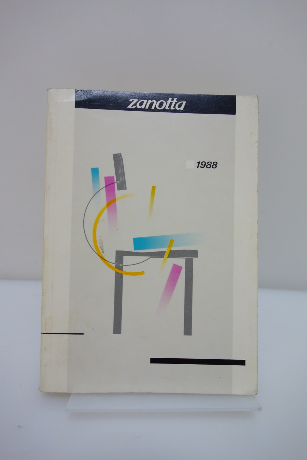CATALOGO ZANOTTA 1988 ARREDAMENTO DESIGN OTTIMO