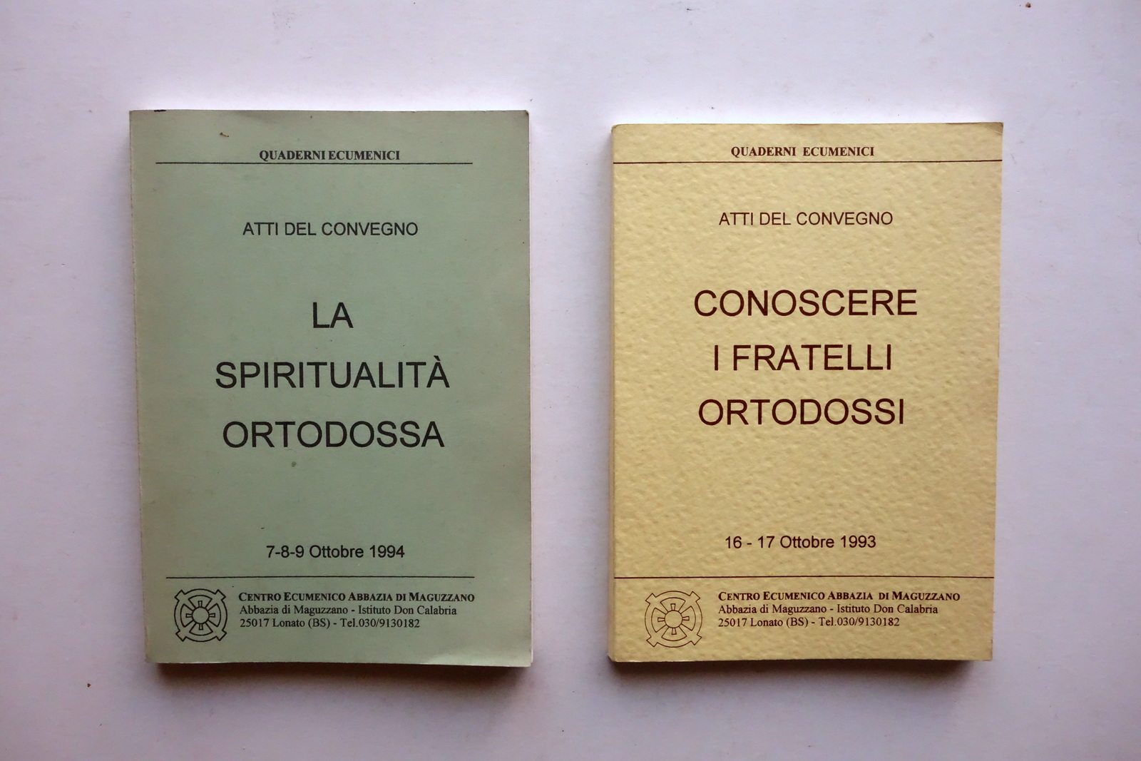 Centro Ecumenico Abbazia di Maguzzano Don Calabria 2 Atti di …