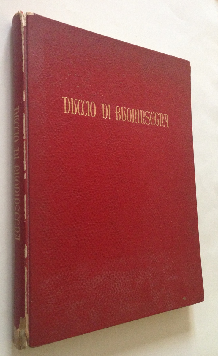 Cesare Brandi Duccio di Buoninsegna Collana d'Arte Pirelli Milano 1953