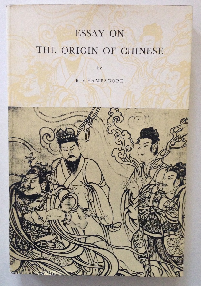 CHAMPAGORE R ESSAY ON THE ORIGIN OF CHINESE ANTWERP LLOYD …