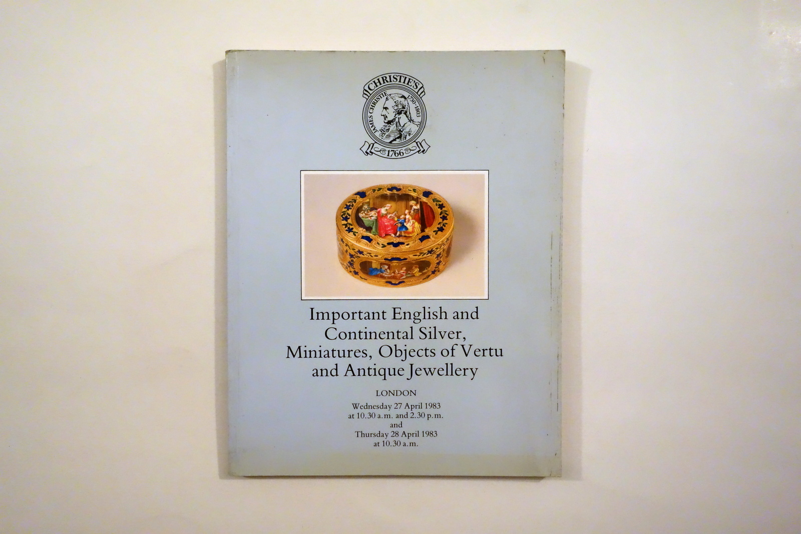 Christie's Catalogo Asta English and Continental Silver Jewellery 1983 De …