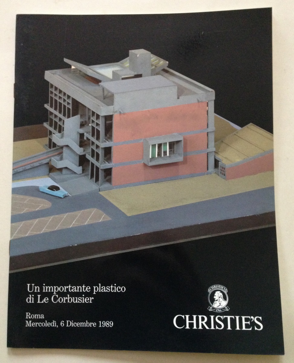 Christie's Un Importante Plastico di Le Corbusier Roma 6 Dicembre …