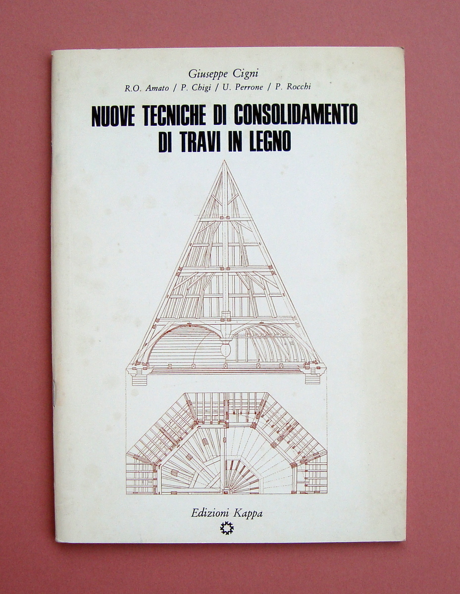 Cigni Giuseppe Nuove Tecniche Consolidamento Travi in Legno 1981 Edizioni …