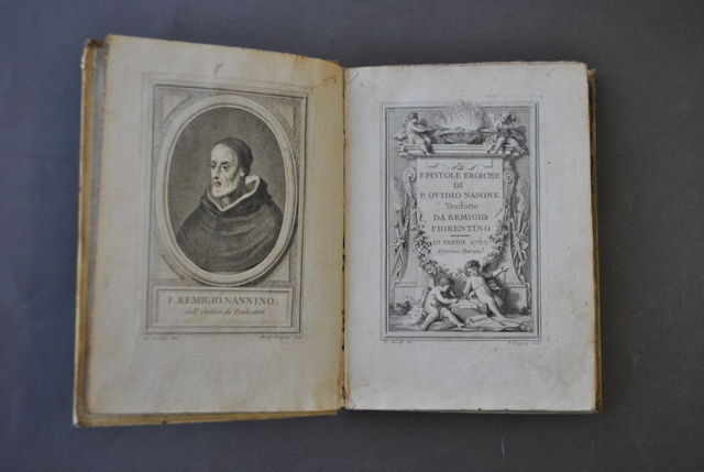 Classici Ovidio Epistole Eroiche Heroides Remigio Fiorentino Durand Parigi 1762