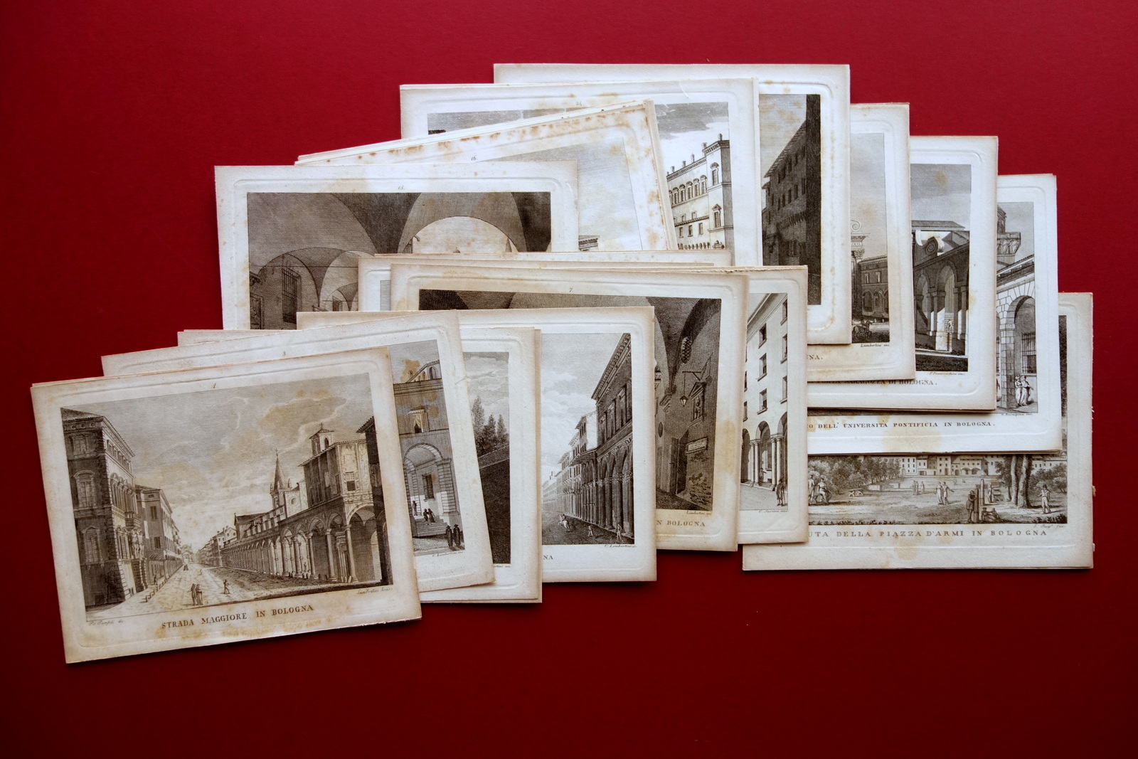 Collezione di Cinquanta Vedute della Citt‡ e Contorni di Bologna …