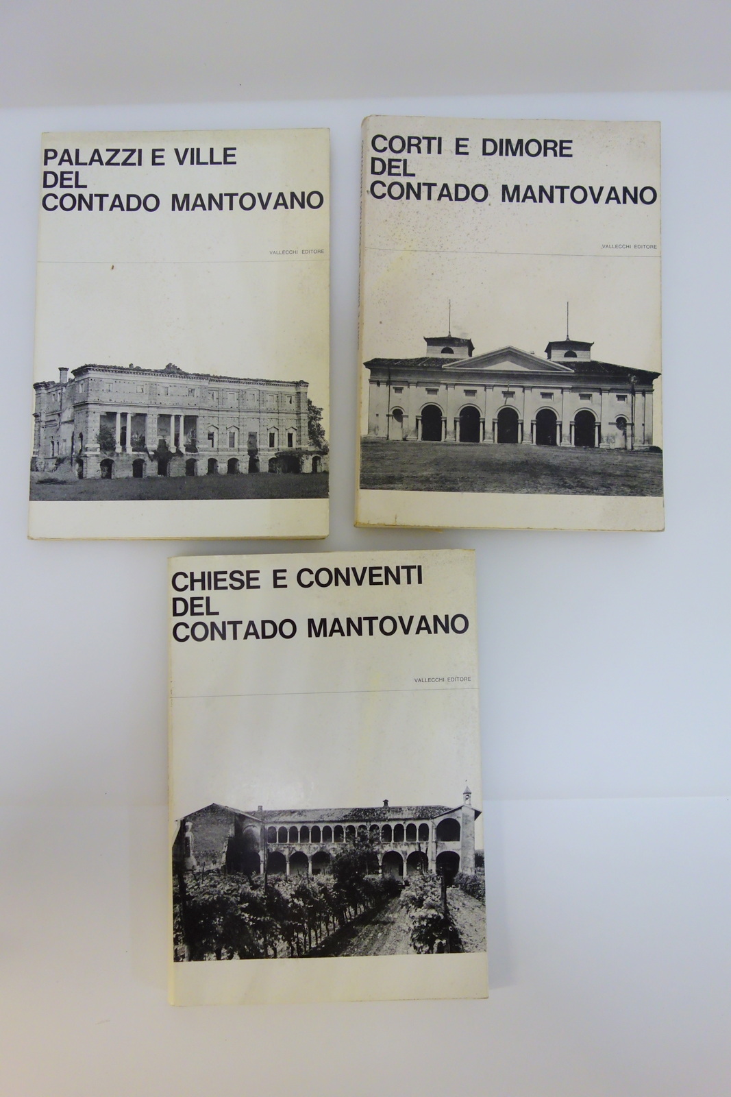 CONTADO MANTOVANO CHIESE CONVENTI VILLE CORTI VALLECCHI 3 VOLL COMPLETA …