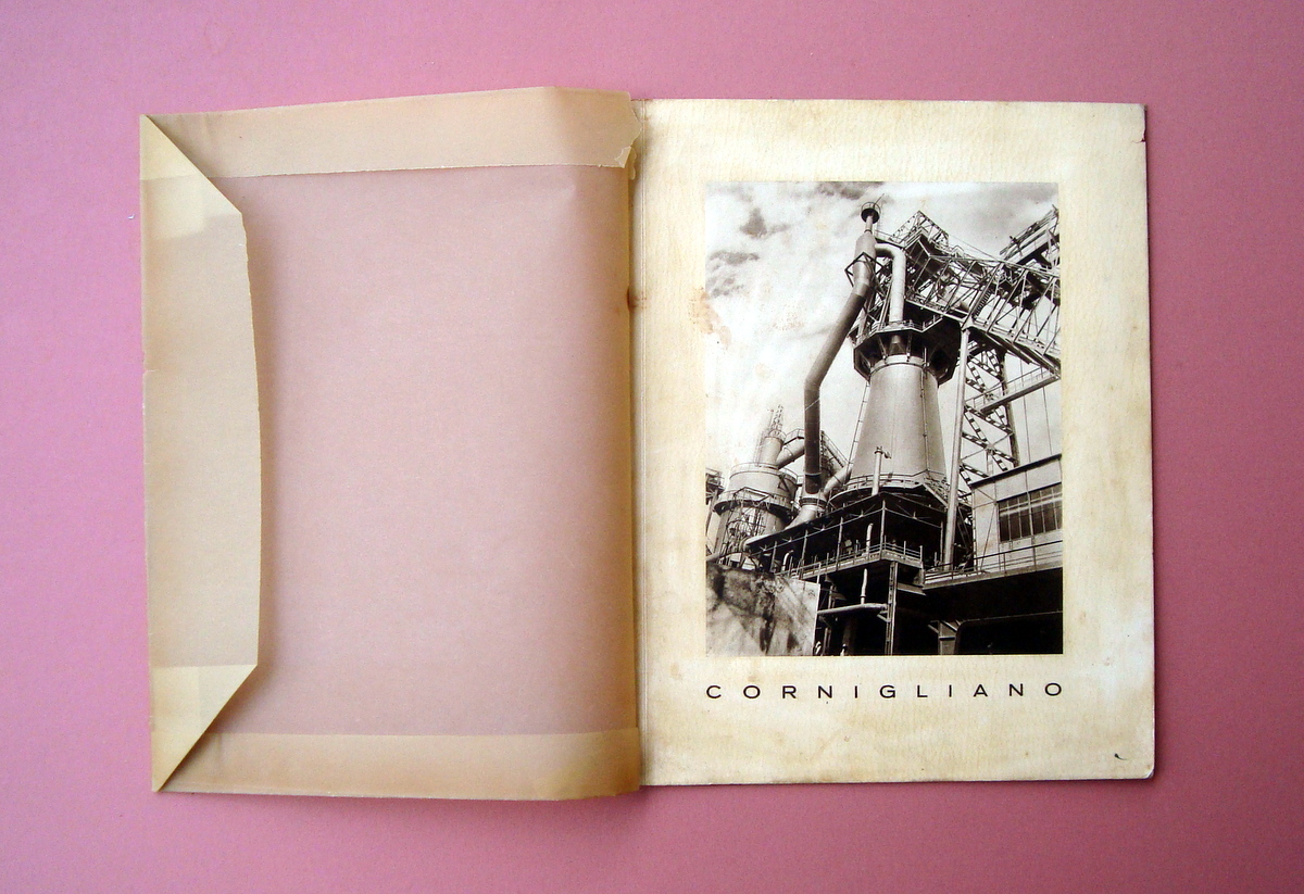 Cornigliano Stabilimento Siderurgico fascicolo 1953 veduta impianto