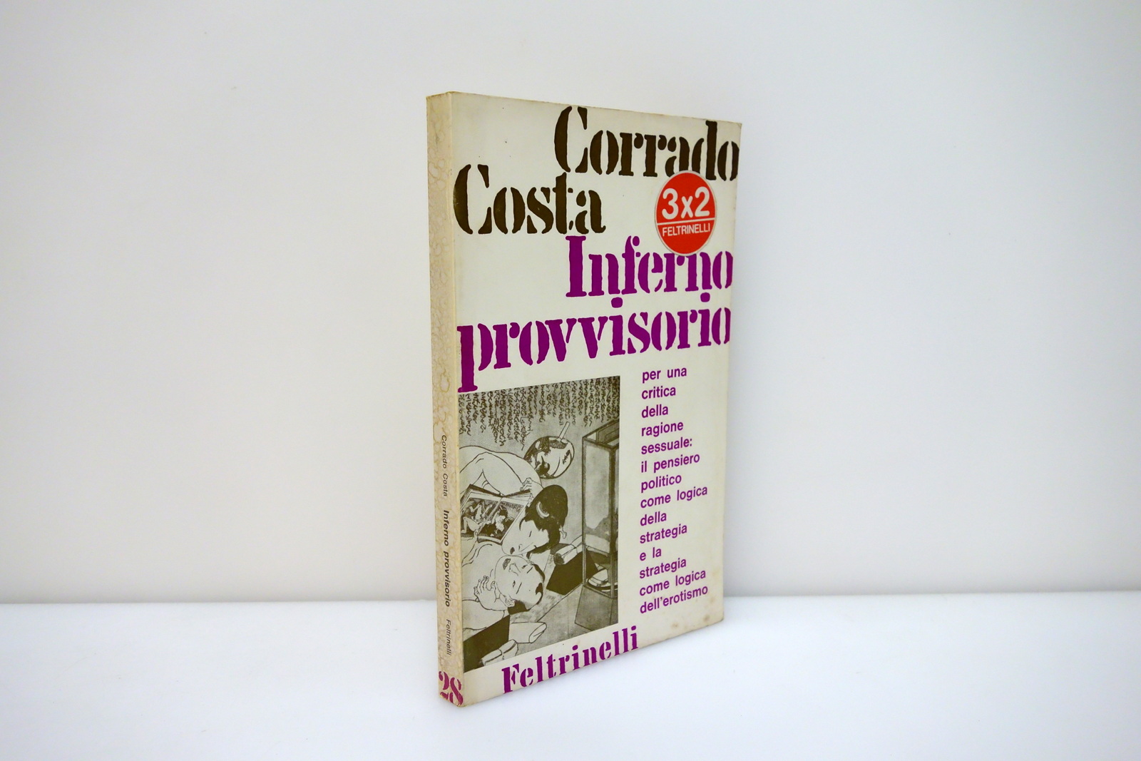 Corrado Costa Inferno Provvisorio Feltrinelli Prima Edizione Giugno 1970