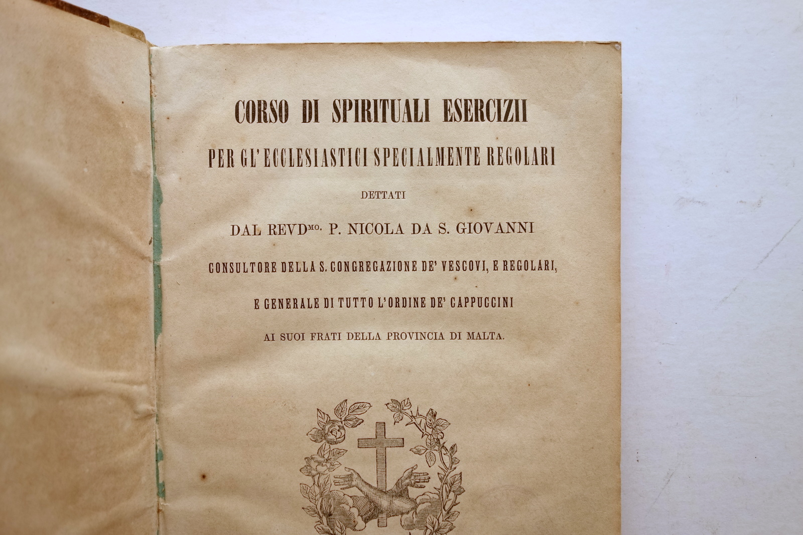 Corso di Spirituali Esercizi per gli Ecclesiastici Micallef Malta Met‡ …