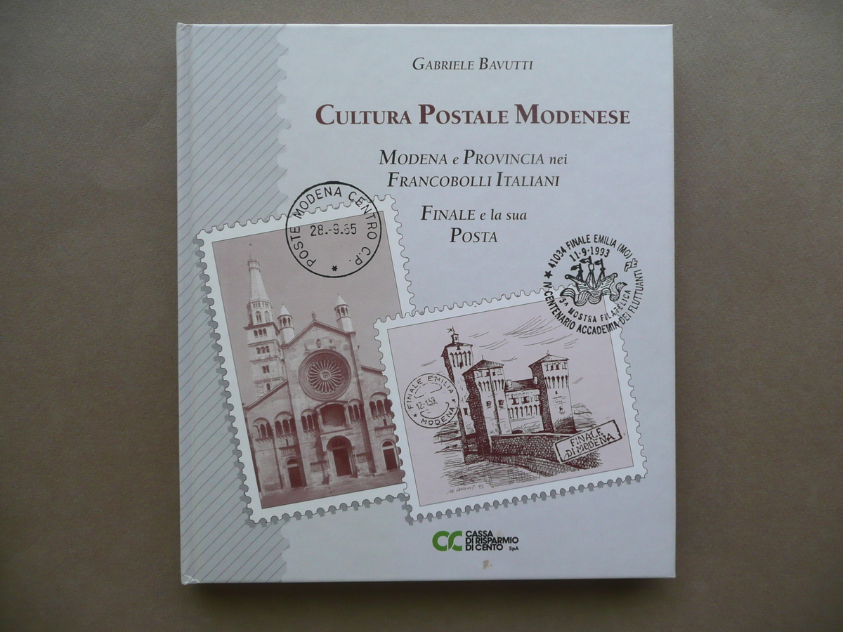 Cultura Postale Modenese Francobolli Italiani Modena Finale Posta Bavutti 1995