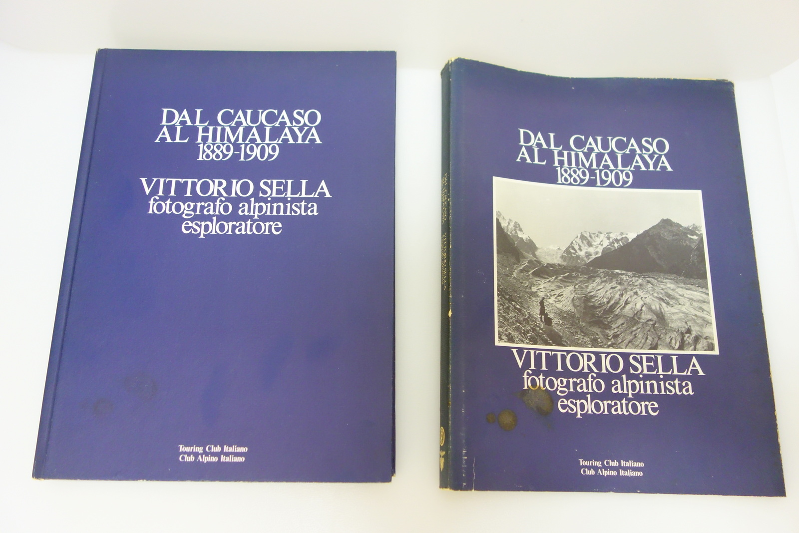 DAL CAUCASO ALL'HIMALAYA 1889-1909 VITTORIO SELLA ALPINISMO FOTO TOURING CLUB