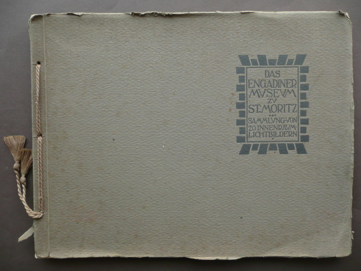 Das Engadiner Museum St. Moritz 20 Innenraumlichtbildern Fotografia Interni 1906