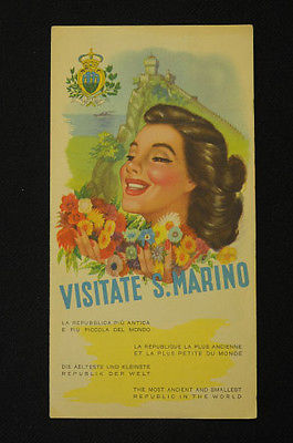 Depliant turistici Romagna Visitate San Marino Guida turistica Turismo Viaggi