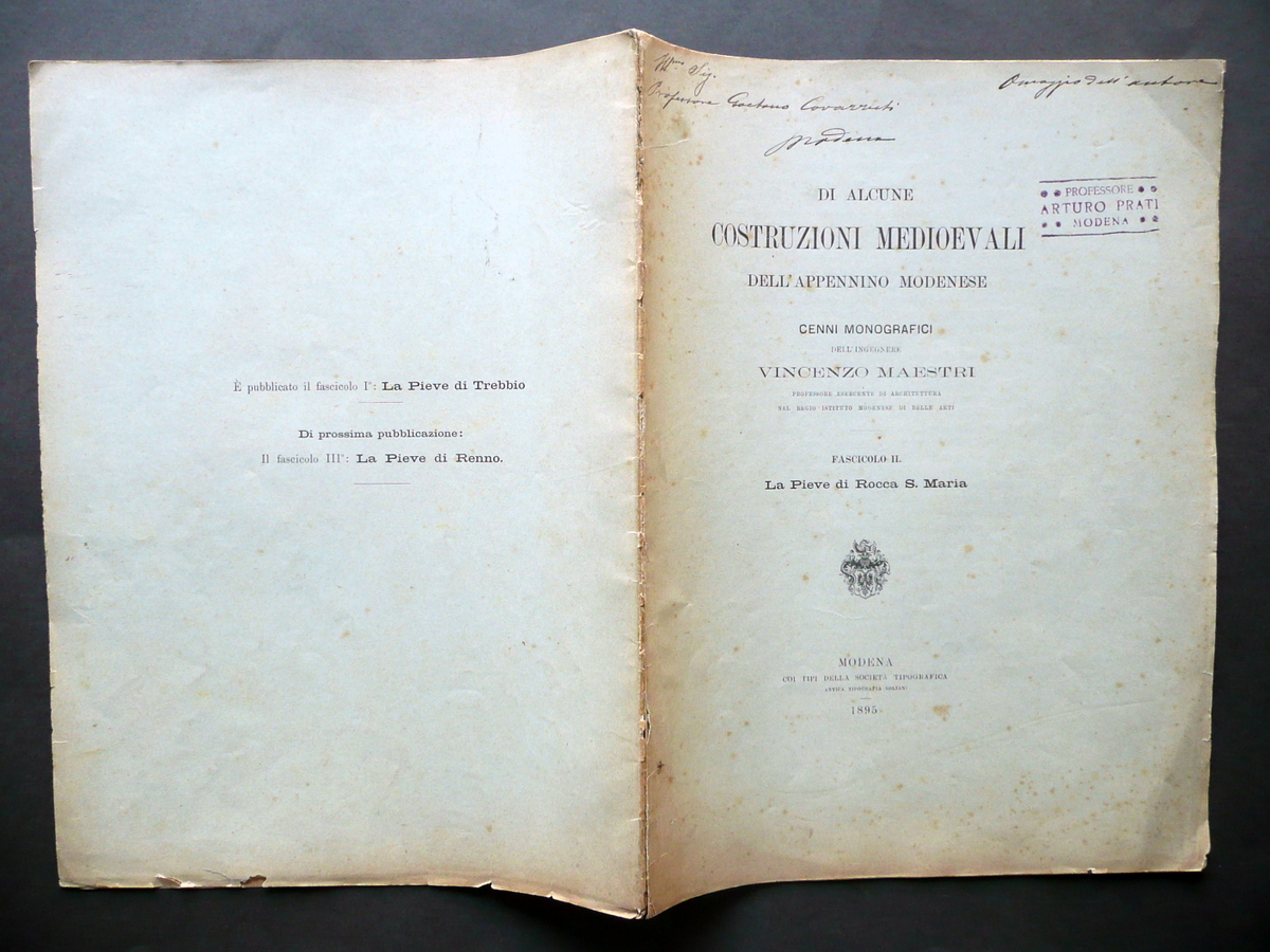 Di Alcune Costruzioni Medioevali Appennino Modenese Pieve di Rocca S. …