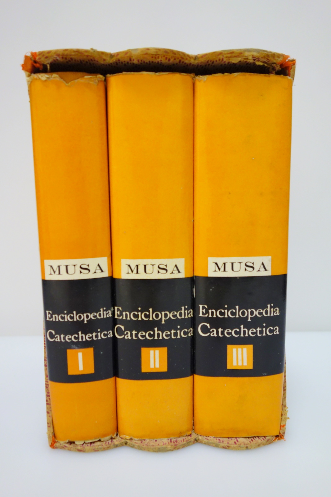ENCICLOPEDIA CATECHETICA BARTH EDIZIONI PAOLINE MUSA CATECHISMO DOTTRINA 3 VOLL