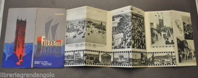 Esposizioni Fiera Parigi Mostra Prodotti Commercio Industria Grafica Maggio 1934